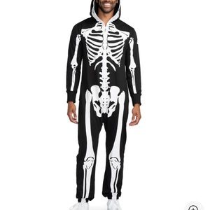 Tipsy elf’s skeleton onsie for men